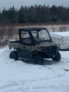 FACTORY INSTALLED AND DEALER MAINTAINED. ENCLOSEDE CAB, RADIO, HEATER, WIPPER ,REAR BUMPER LIGHT COV...
