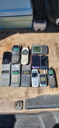 Old cell phones 