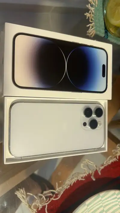 iPhone 14 Pro white unlocked , View more