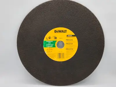 Dewalt cut-off wheel 14"x1/8"x1" DW8024 masonry brand new/meule, View more