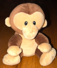 Ty Baby Banana 6” Monkey Plush Lovey Stitched Eyes