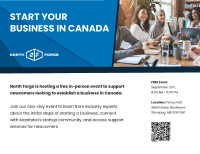 Start Your Business In Canada - Free Newcomer Community Event