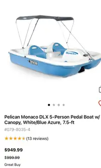 Pelican Pedal Boat