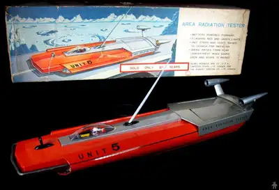 rare sears unit 5 radiation tester toy (works) 1960, View more