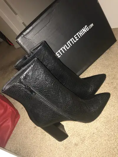 PrettyLittleThing Ankle Boots, View more