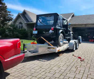 Car Hueler Trailer. Utility Trailer. 8x14. From BREMARTRAILERS. Canadian Trailes Factory. Heavy duty...
