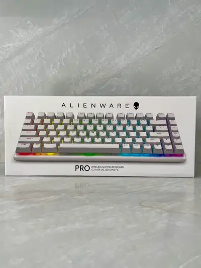 Alienware Pro Wireless Gaming Keyboard — Brand New Sealed, View more