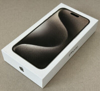 IPHONE 15 PRO MAX 512GB SEALED BOX PRICE FIRM
