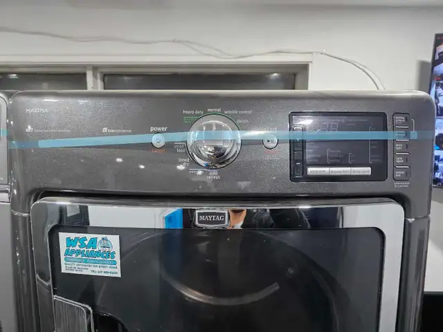 maytag xlarge washer GAZ DRYER SET CAN DELIVER  in Washers & Dryers in Mississauga / Peel Region - Image 6
