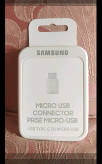 NEW Samsung USB Type-C to Micro USB Adapter