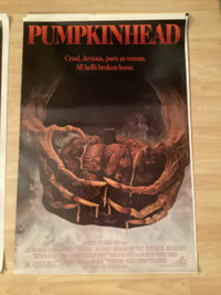 Original creepy 27x40/41 poster from the movie PUMPKINHEAD