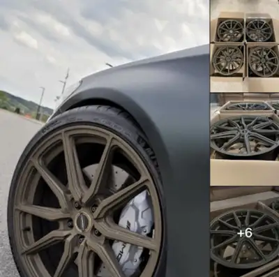 Vossen HF3 Wheels – Mint Condition (Mercedes C43 Fitment) ***AUTHENTIC*** Hybrid Forged. Original Pr...