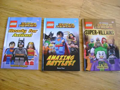 3  LEGO CD COMIC SUPER HEROES BOOKS 2016, View more