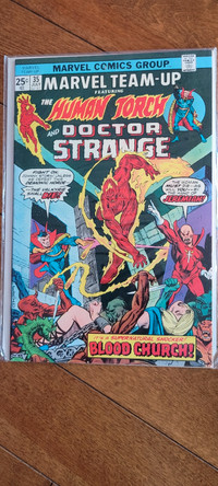 Comic-Marvel Team Up #35 (Bronze Age) 1975