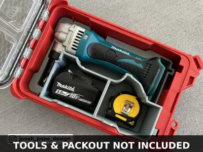 Milwaukee Packout Compact Organizer Insert - Makita Nibbler, View more