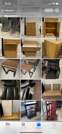 Miscellaneous furniture and housewares