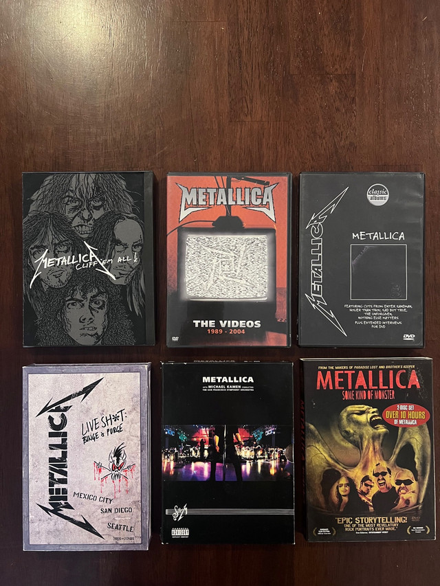 Metallica dvds in CDs, DVDs & Blu-ray in Owen Sound