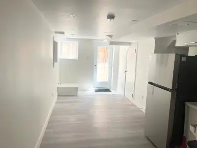 Newly constructed basement for rent with large bedroom, all new appliances, seperate laundry, and on...