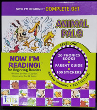 “Now I'm Reading!” Level One “Animal Pals” (20 Book Set)