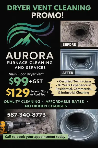 Dryer vent cleaning , View more