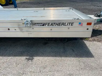 Featherlite open car trailer 5500lb Axle weight x 2