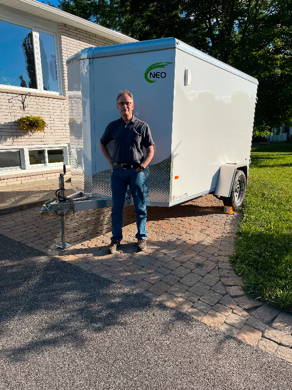 All Aluminum 2021 Neo Nav 6' x 10' immaculate Cargo Trailer Cargo & Utility Trailers