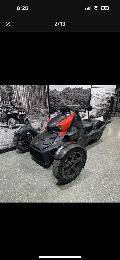 Looking to purchase a 600 Ryker Can-Am in good condition and well looked after. Send me info with th...