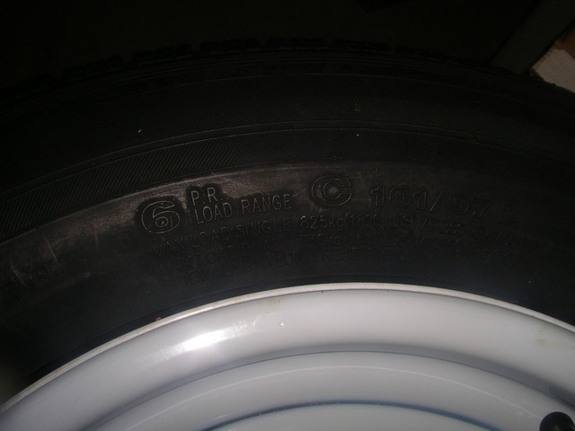 Trailer AXLE, wheels, fenders, etc., NEW in Cargo & Utility Trailers in Kenora - Image 3