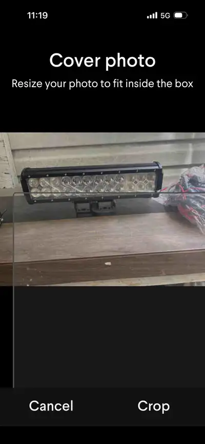 12” LED light bar, View more