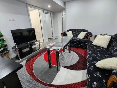 Furnished 2‑Bedroom Suite ( 3-12 months lease) Available- Now Optional 3rd Bedroom w/ Private 4‑Piec...