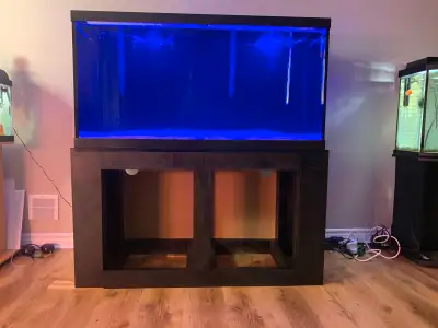 90 Gallon Aquarium With Stand & Accessories (Sold Complete Only), View more