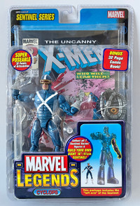 ToyBiz Marvel Legends X-Men CYCLOPS Variant Sentinel Series 2005