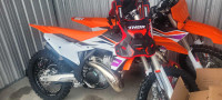 2024 ktm 250sx electric start only 3 hors on Guage bike is mint