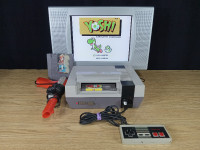 Nintendo NES Avec Jeux Mario Et Yoshi (Bien Lire La Description)