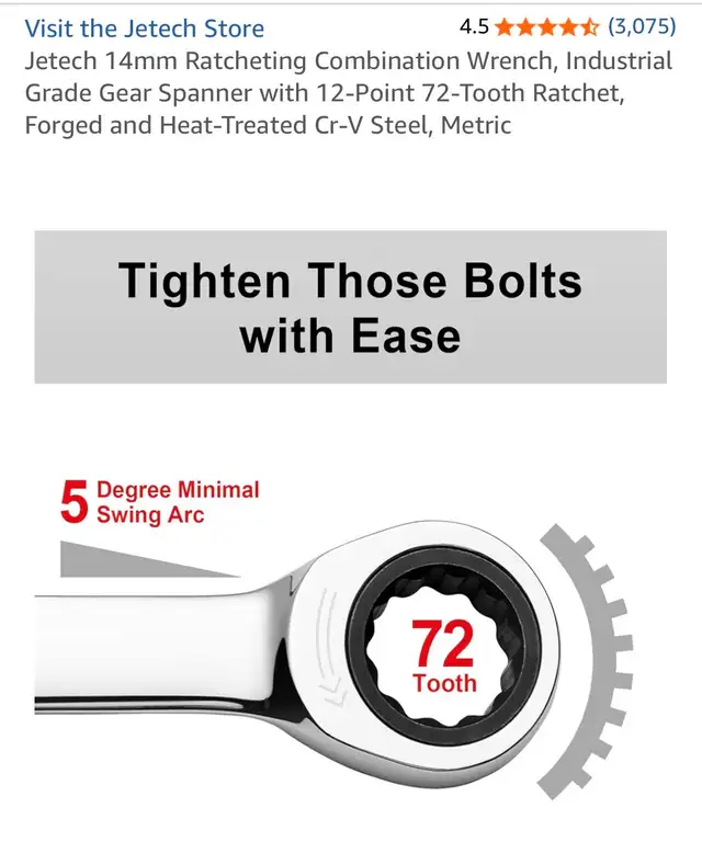 Jetech 14mm Wrench423857342708469763