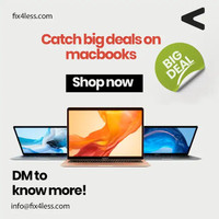 Catch big deals on Macbooks!