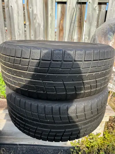 I'm selling a pair of Yokohama winter tires, size 205/55R16 91T. These tires are ideal for providing...