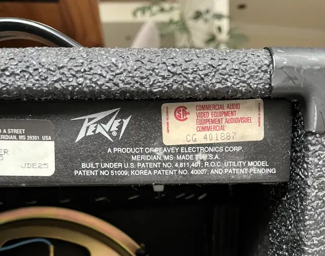 Peavey Rage 158 Amp - Teal Stripe. Made in the U.S.A. in Amps & Pedals in City of Toronto - Image 4