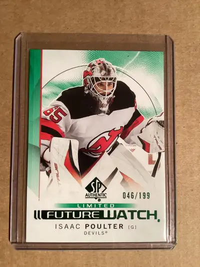 2024-25 Future Watch Limited Green /199 Isaac Poulter  #192, View more