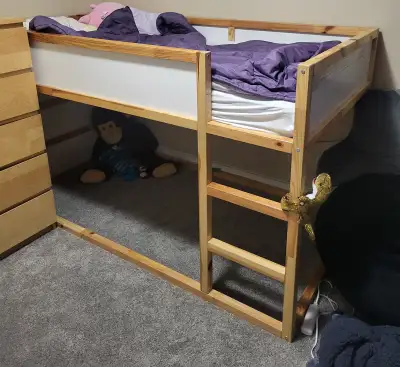 Ikea Twin Reversible Bed (mattress included), View more