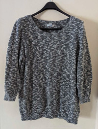 Womens Old Navy Sweater 3/4 Sleeve Size Large