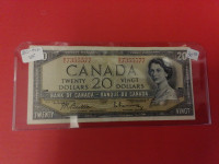 1954  Canada $20      Banknote