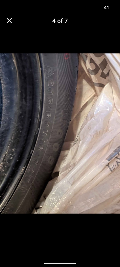 Winter Studded Tires West lakes on rims 205/60/16