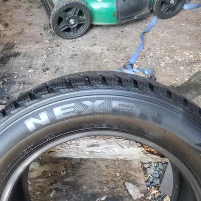 brand new winter tires for sale. used for one month last winter nexen 225/60/r17. bought a new car s...