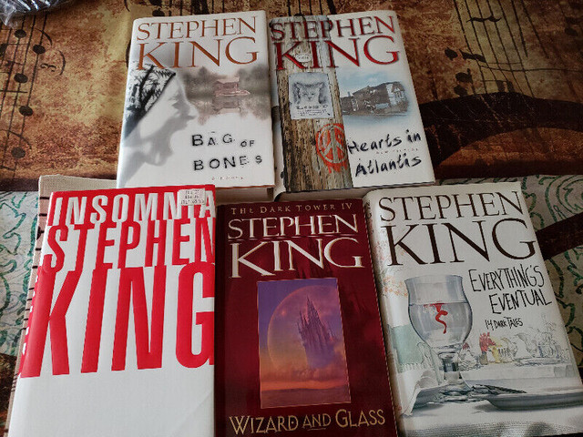 Stephen Kings hardcover books in Fiction in Edmonton