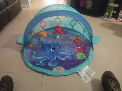 Bright Starts Explore and Go Whale Activty gym for tummy time, View more