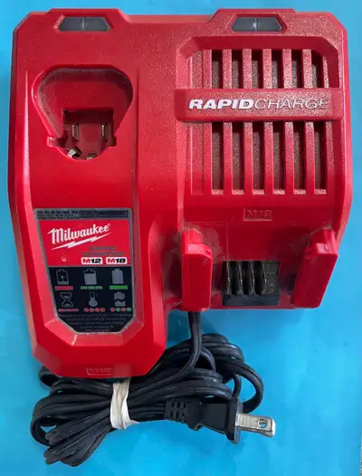 MILWAUKEE M12/M18 RAPID CHARGER, View more