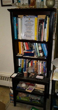Very stable Book Shelf - Length 5 ft x Width 22 inches