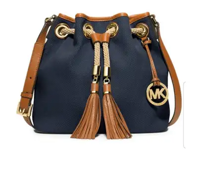 New no tags Denim original /Michael Kors shouldertote/firm price, View more