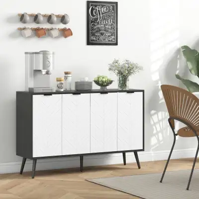 HOMCOM Modern Sideboard and Buffet, Dining Room Cabinet , View more